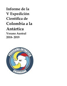 Lee más sobre el artículo Informe de la V Expedición Científica de Colombia a la Antártica