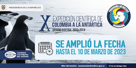 Lee más sobre el artículo X Convocatoria Expedición Antártica de Colombia – X EAC