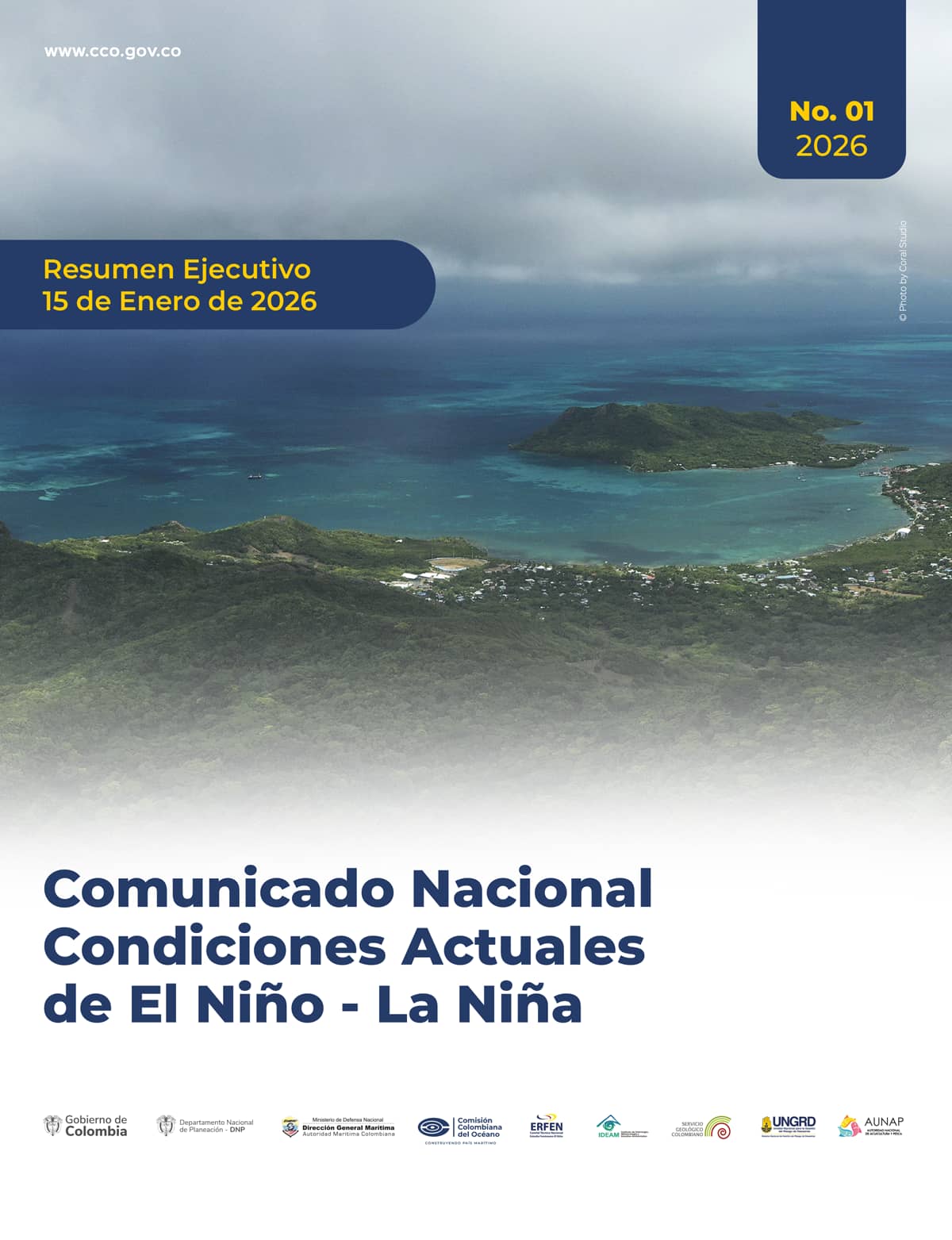 Resumen Ejecutivo ERFEN – Comunicado No 1 – 2026