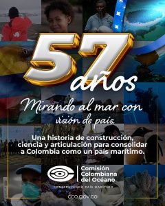 Lee más sobre el artículo La Comisión Colombiana del Océano celebra 57 años construyendo el futuro oceánico de Colombia