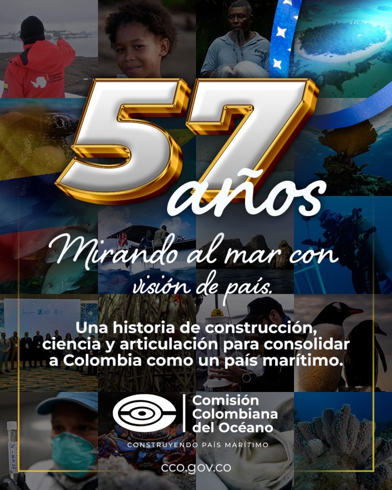 Lee más sobre el artículo La Comisión Colombiana del Océano celebra 57 años construyendo el futuro oceánico de Colombia