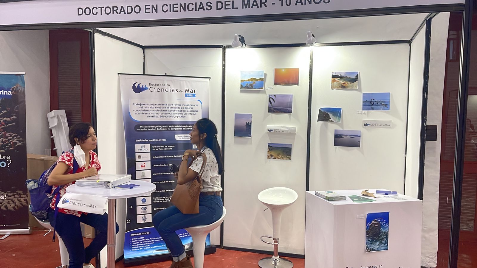 Actividad académica y experiencia de campo del Doctorado en Ciencias del Mar 2