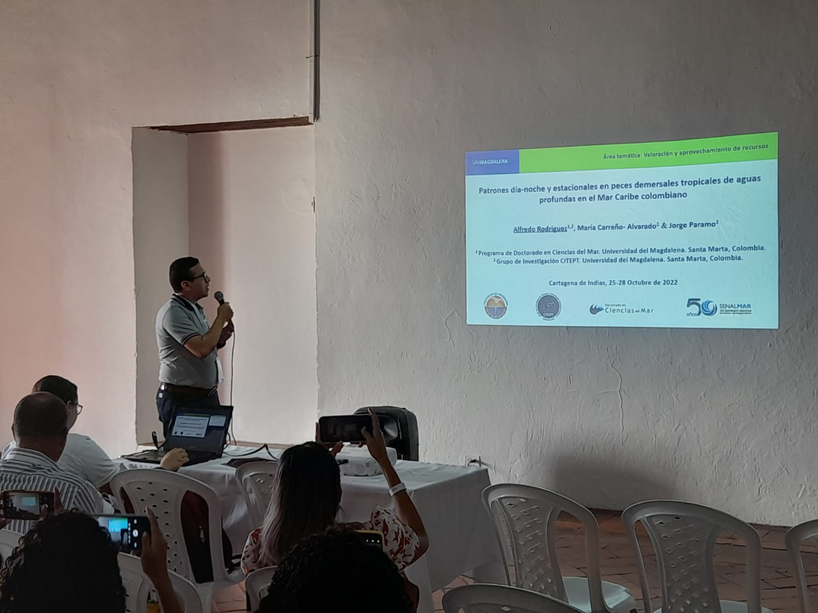 Actividad académica y experiencia de campo del Doctorado en Ciencias del Mar 7