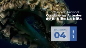 Lee más sobre el artículo Seguimiento de los Fenómenos EL NIÑO – LA NIÑA Comunicado No. 4 de 2026